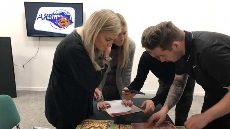 Pyramid Quest AR: Unravel Mysteries, Foster Team Collaboration