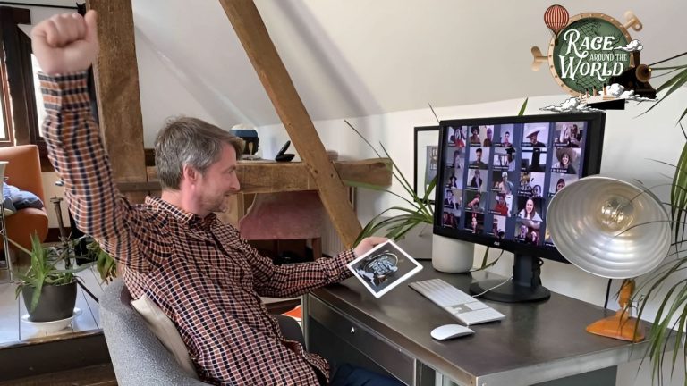 Race Around the World: Unite Your Remote Workforce through Global Adventure.